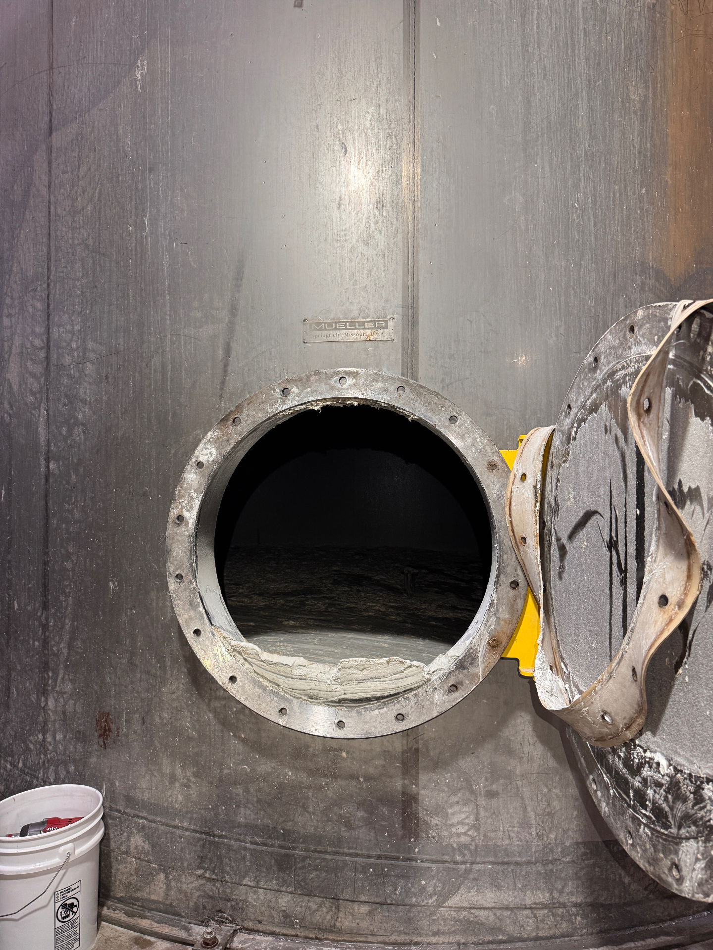 Crew prepared for confined-space entry